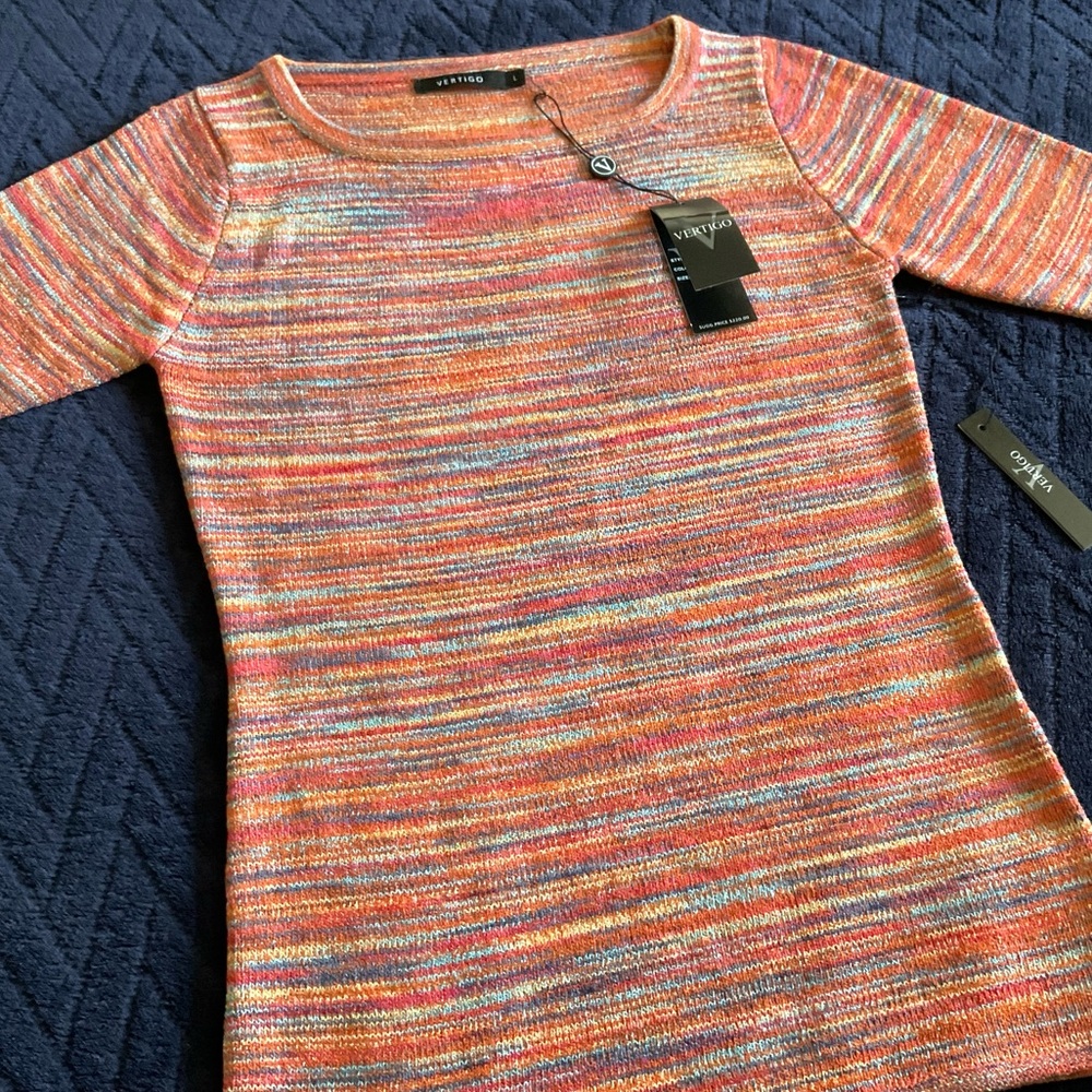 NWT Vertigo Sweater